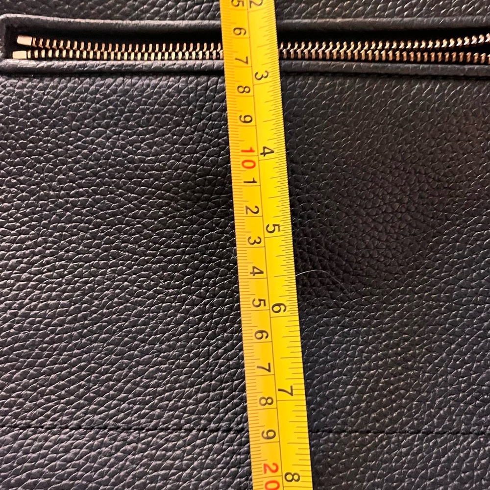 Kate Spade Black Leather Messenger Bag with Tassel - Picture 5 of 6